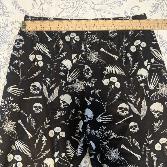 Romwe Goth Skull Print Leggings - Picture 7 of 7